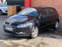 Used VW Polo Edition 90 HP (66 kW) 2017 Black Hatchback
