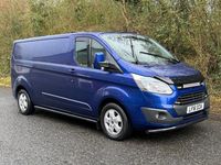 Used Ford Transit Custom Limited 155 HP (114 kW) 2016 Blue Van