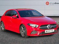 Used Mercedes A250 AMG line 224 HP (164 kW) 2018 Red Hatchback