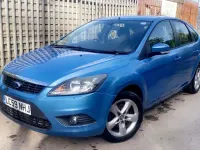 Used Ford Focus Zetec 2009 Blue Hatchback
