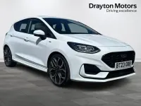 Used Ford Fiesta ST-Line X 125 HP (91 kW) 2023 White Hatchback