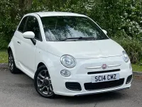 Used Fiat 500 S 70 HP (51 kW) 2014 White Hatchback