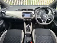 Used Nissan Micra Acenta 71 HP (52 kW) 2018 Blue Hatchback
