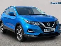 Used Nissan Qashqai N-Connecta 130 HP (95 kW) 2017 Blue SUV