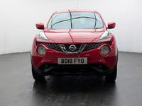 Used Nissan Juke Acenta 116 HP (85 kW) 2018 Red SUV