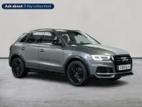 Used Audi Q3 Black Edition 184 HP (135 kW) 2018 Grey SUV
