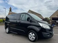 Used Ford Tourneo Custom Titanium 2017 Black Van