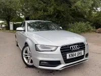 Used Audi A4 S-Line 170 HP (125 kW) 2014 Silver Sedan