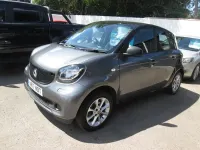 Used Smart ForFour Passion 71 HP (52 kW) 2017 Grey Hatchback