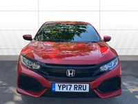 Begagnad Honda Civic SE 129 HK (94 kW) 2017 Röd Halvkombi