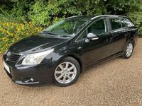 Used Toyota Avensis 150 HP (110 kW) 2009 Black Estate