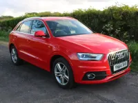 Begagnad Audi Q3 S-Line 2014 Röd SUV