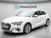 Used Audi A3 Sportback Sport 110 HP (80 kW) 2021 White Hatchback