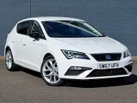 Begagnad Seat Leon FR 125 HK (91 kW) 2017 Vit Halvkombi