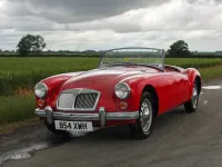 Used MG MGA 1961 Red Cabriolet