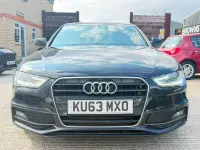 Used Audi A4 S-Line 150 HP (110 kW) 2013 Black Sedan