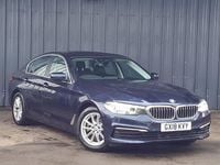 Used BMW 520 Sport Line 190 HP (139 kW) 2018 Blue Sedan