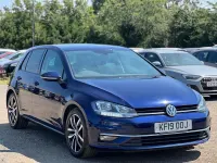 Used VW Golf VII GT 2019 Blue Hatchback