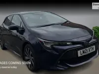 Used Toyota Corolla Design 122 HP (89 kW) 2021 Blue Hatchback