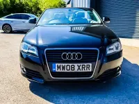 Usado Audi A3 Cabriolet S-Line 140 HP (102 kW) 2008 Preto Cabrios