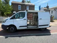 Used Ford Transit Custom 105 HP (77 kW) 2017 White Van