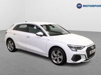 Used Audi A3 e-tron S-Line 2023 White Hatchback