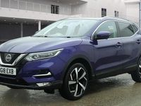 Used Nissan Qashqai Tekna 2018 Ink blue pearl SUV