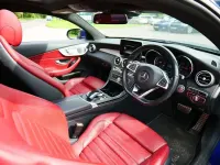 Used Mercedes C250 AMG Line Premium Plus 204 HP (150 kW) 2016 Blue Coupe