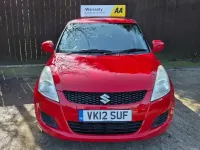 Used Suzuki Swift SZ3 2012 Red Hatchback