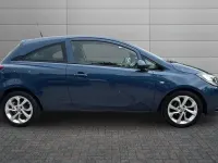 Used Vauxhall Corsa Excite 90 HP (66 kW) 2015 Blue Hatchback