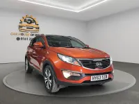 Begagnad Kia Sportage 2013 Orange SUV