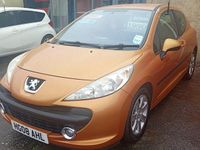 Used Peugeot 207 Sport 2008 Orange Hatchback