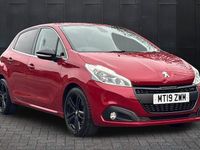 Used Peugeot 208 GT-line 110 HP (80 kW) 2019 Red Hatchback