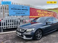 Used Mercedes C250 AMG line 204 HP (150 kW) 2015 Grey Sedan