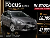 Used Ford Focus Titanium 136 HP (100 kW) 2012 Brown Estate