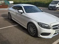 Used Mercedes C200 2016 White Coupe
