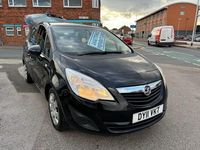 Used Vauxhall Meriva 100 HP (73 kW) 2011 Black MPV