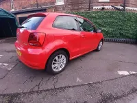 Used VW Polo SE 60 HP (44 kW) 2015 Red Hatchback