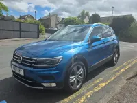 Used VW Tiguan SEL 180 HP (132 kW) 2017 Blue SUV