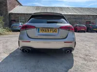Used Mercedes A35 AMG Premium 300 HP (220 kW) 2019 Silver Hatchback