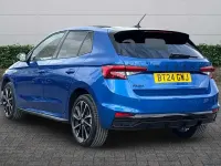 Used Skoda Fabia Monte Carlo 110 HP (80 kW) 2024 Race blue metallic Hatchback