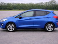 Used Ford Fiesta Zetec 100 HP (73 kW) 2019 Blue Hatchback