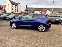 Used Ford Fiesta Titanium 2017 Blue Hatchback