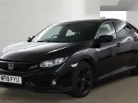 Used Honda Civic SR 126 HP (92 kW) 2019 Black Hatchback