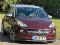 Used Vauxhall Adam Jam 100 HP (73 kW) 2013 Red Hatchback