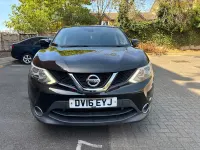 Used Nissan Qashqai N-Connecta 115 HP (84 kW) 2016 Black SUV