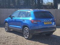 Used Skoda Karoq SE Drive 116 HP (85 kW) 2021 Blue SUV