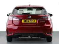 Used Lexus CT200h 2017 Red Hatchback