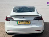 Used Tesla Model 3 Performance 461 kW (627 HP) 2021 White Sedan