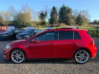 Used VW Golf VII GTD 184 HP (135 kW) 2017 Red Hatchback